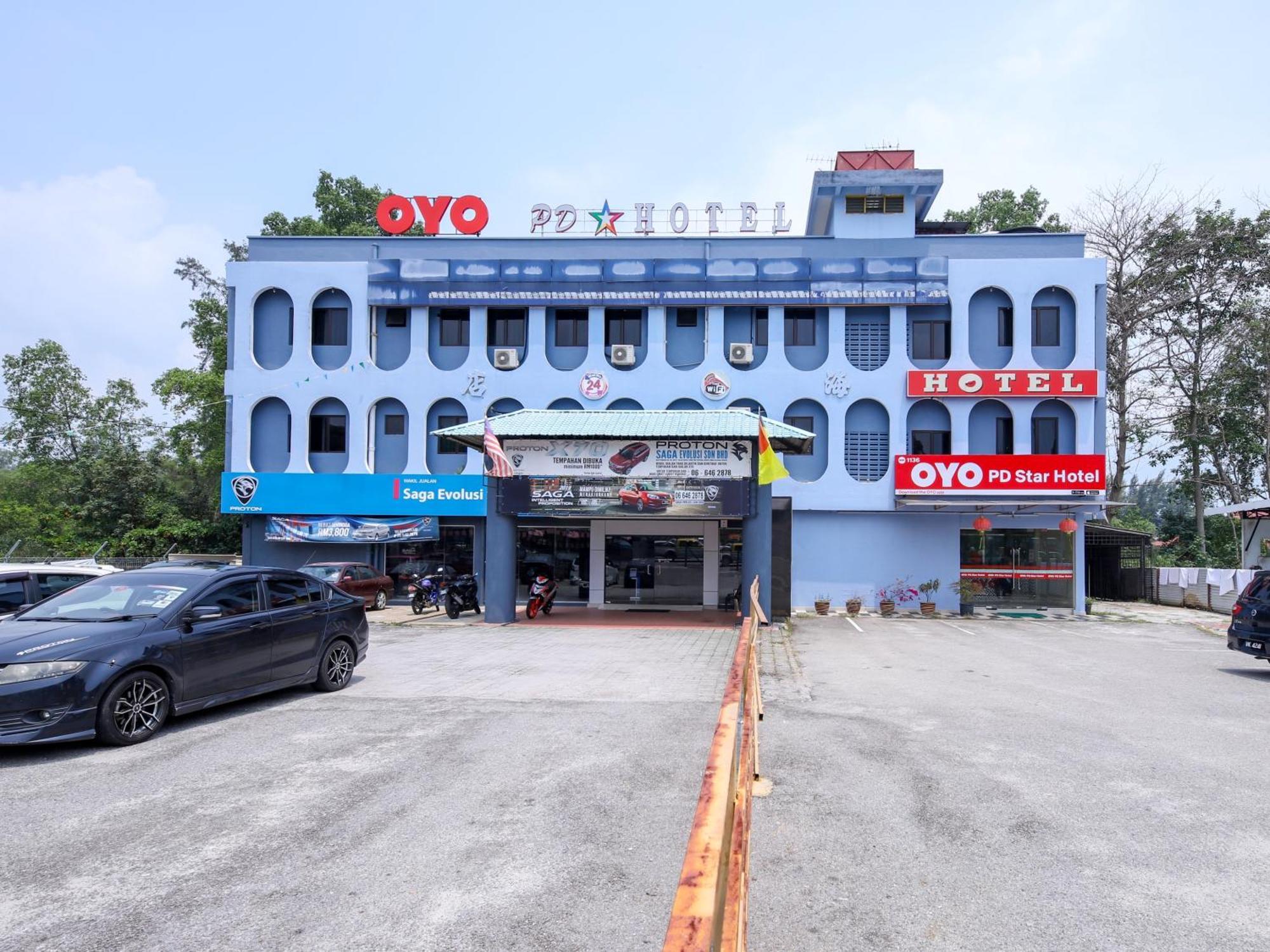 Oyo 1136 Pd Star Hotel Port Dickson Extérieur photo